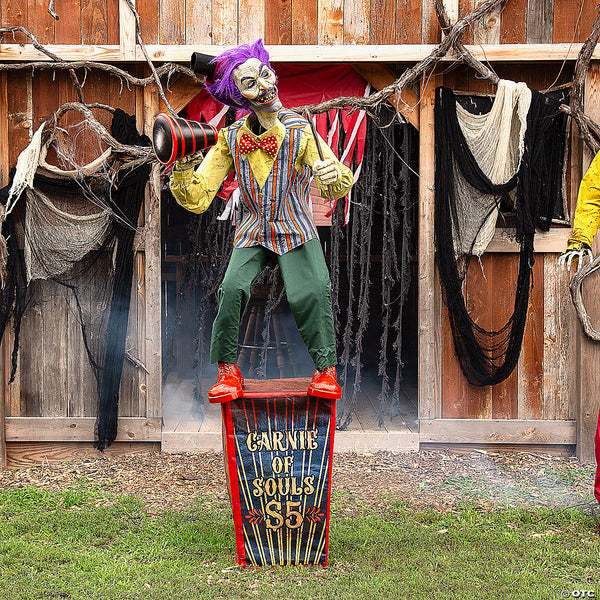 6 ft. Servo Carnival Barker Prop
