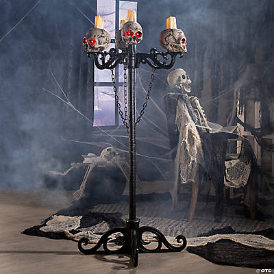 Prop 3-In-1 Skull Candelabra