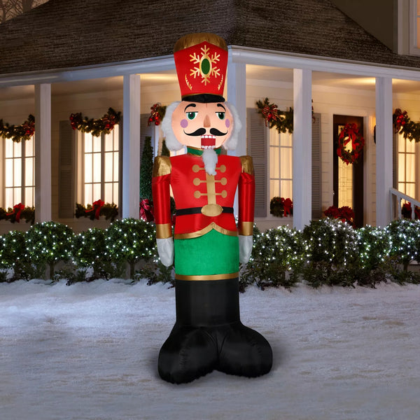 Christmas Nutcracker 8ft Airblown Christmas Yard Decoration