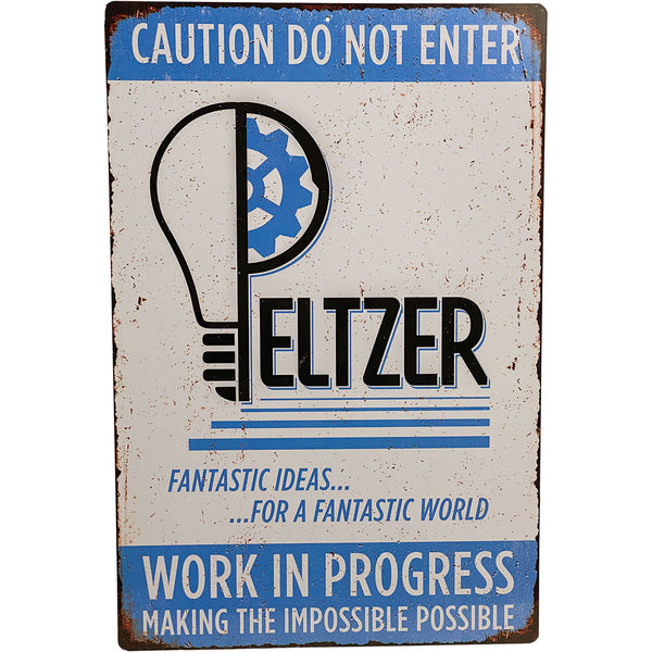 Gremlins Peltzer Workshop Sign