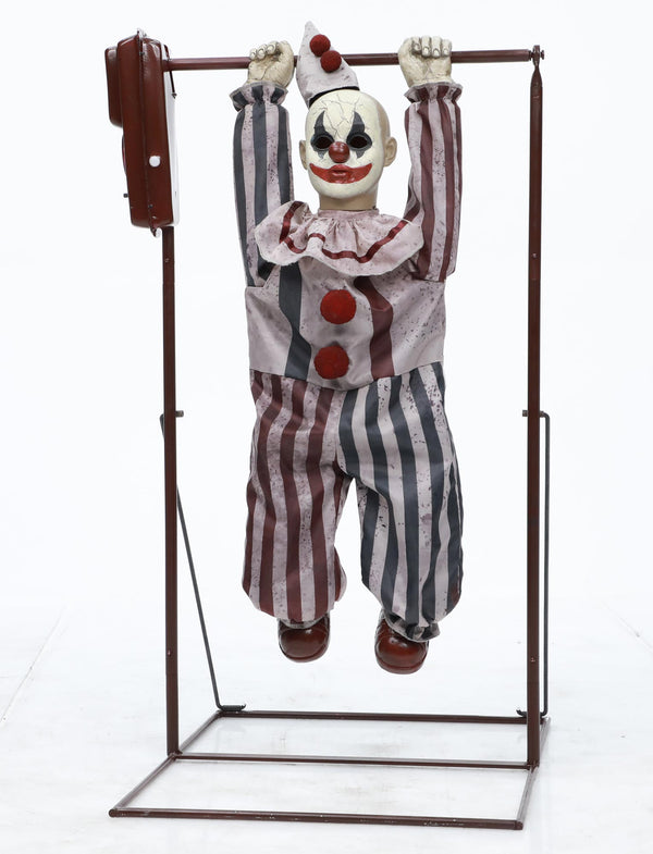 Animated Tumbling Vintage Clown  Prop