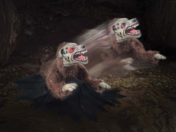 Lunging Mad Dog LED Eyes