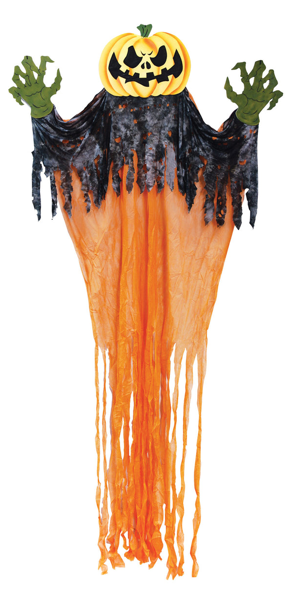 Hanging Pumpkin Prop 11 Feet Tall
