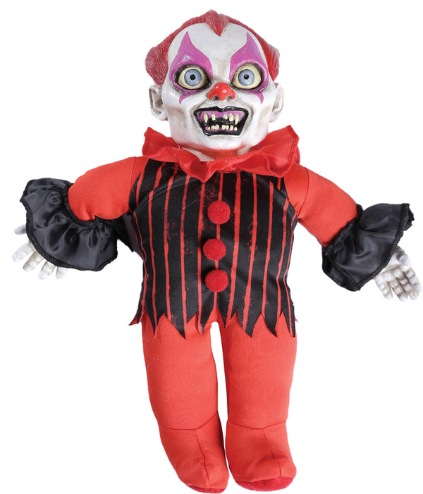 Clown Talking Haunted Doll 10 Inches Tall
