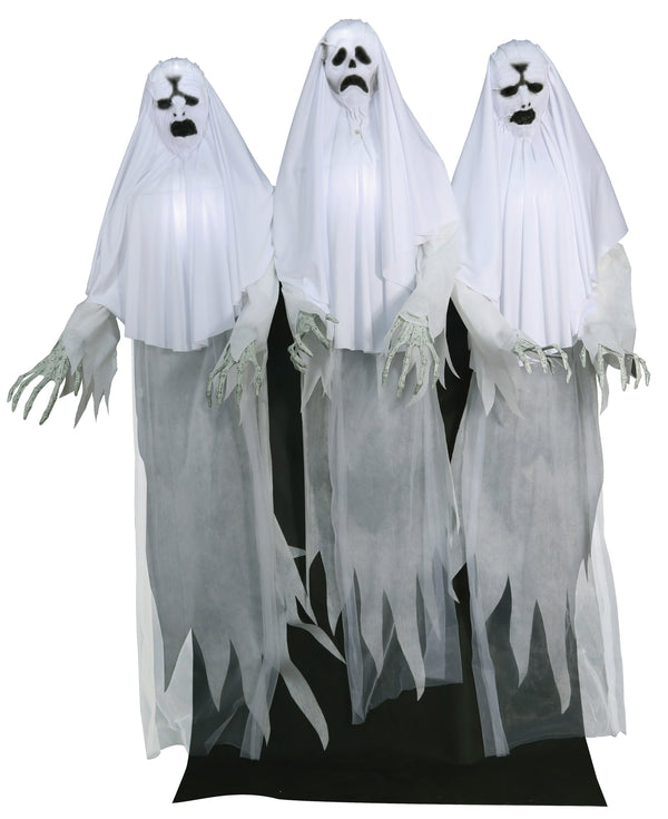 Haunting Ghost Trio Animated 6 Ft Prop