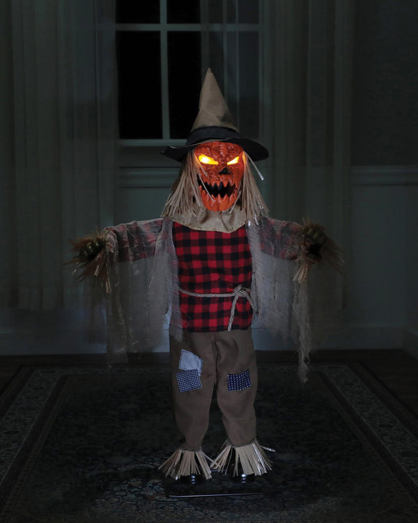 36" Twitching Scarecrow Animated prop