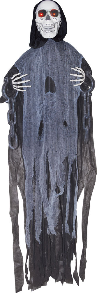 Ghost Skeleton In Chains Animated Prop