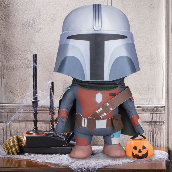 Halloween Greeter Mandalorian Decoration