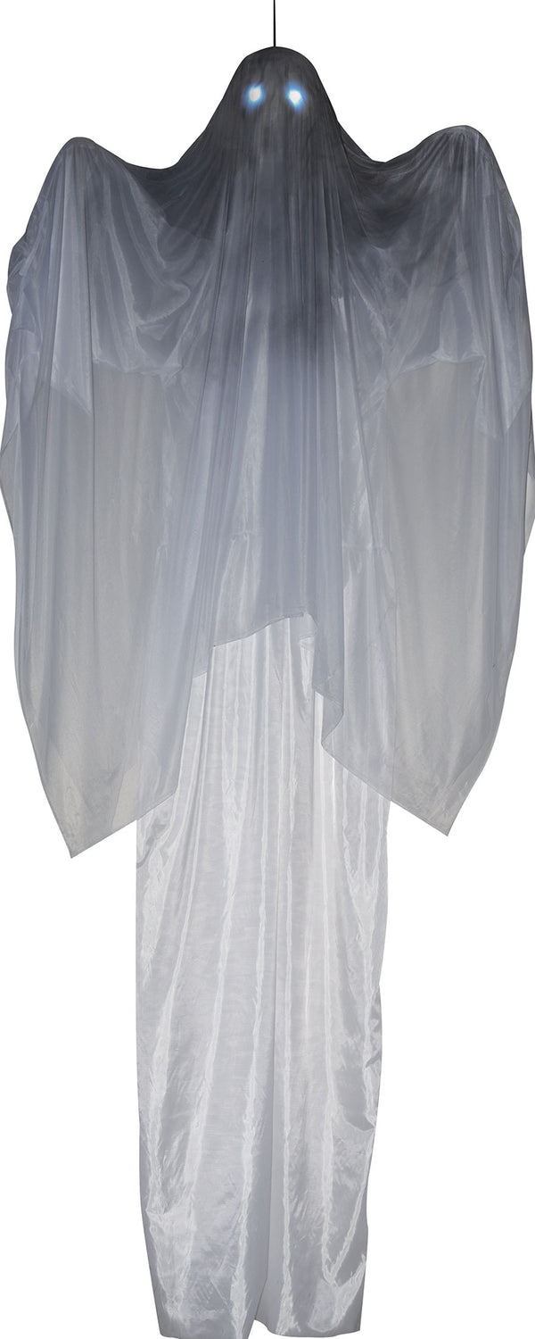 12 Foot Light-Up Ghost Reaper Hanging Decoration