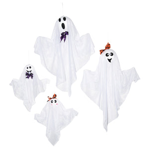 Ghost Family- Set of 4 Ghosts Decoration
