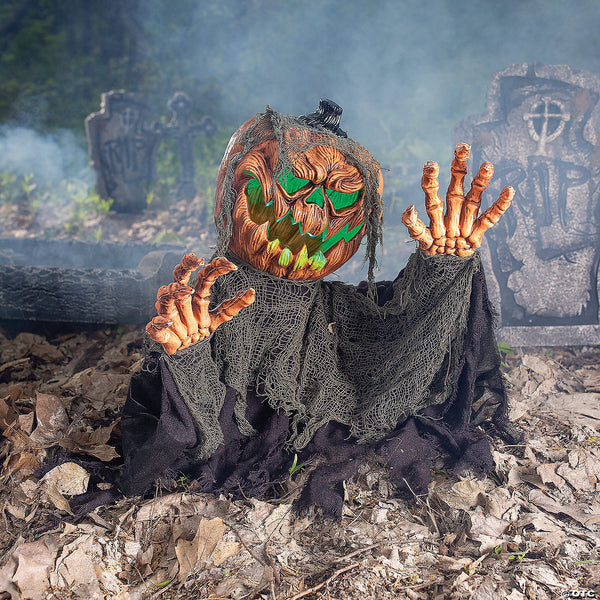 Pumpkin Animated Groundbreaker Prop Decoration